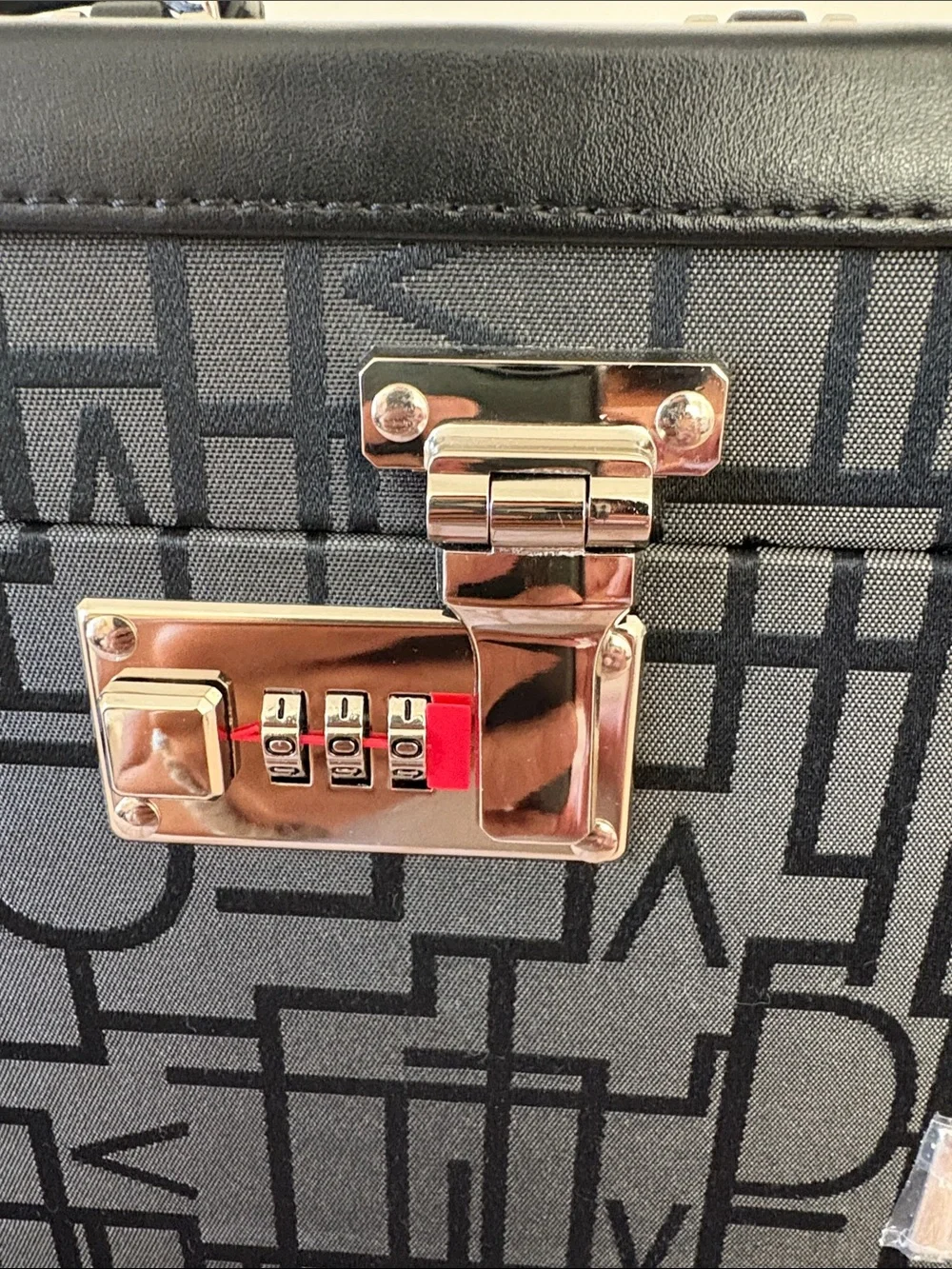 Vintage Diane vonFurstenburg Train Make Up Case with Combination Lock